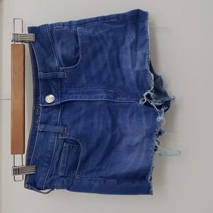 American Eagle High Rise Shortie Super Stretch Shorts Sz 4